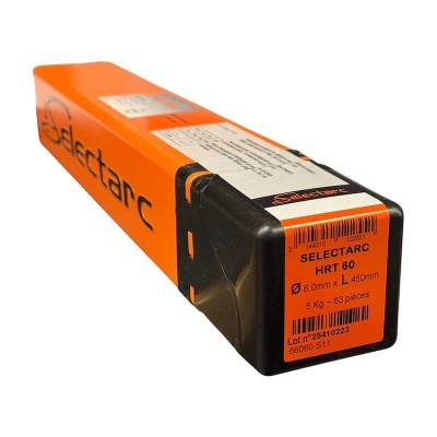 Electrode tubulaire de rechargement HRT 60 Ø6,0x450 - Selectarc 1kg 2