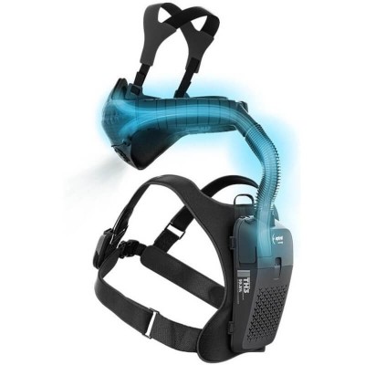 Optrel Swiss Air Noir - Système respiratoire à ventilation assistée avec panneau de contrôle 2