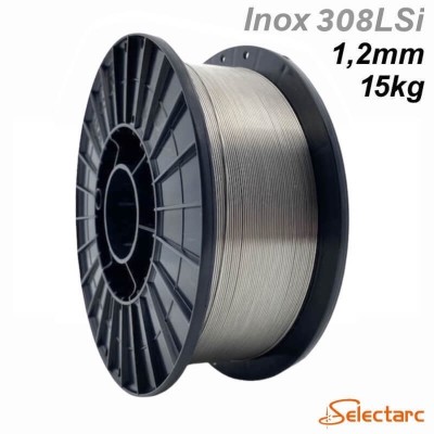 Bobine de fil INOX 308LSi Ø1,2 - D300 - 15kg