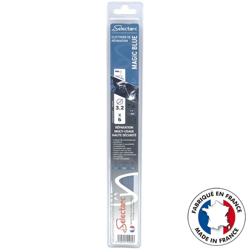 electrode-universelle-magic-blue-3,2mm-blister-de-6-baguettes