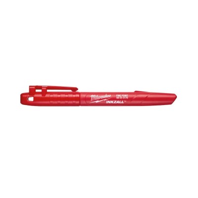 marqueur-rouge-pointe-fine-peinture-liquide-inkzall-milwaukee