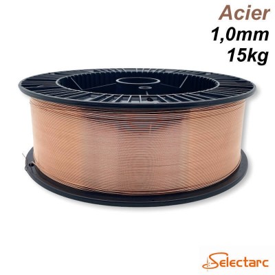 bobine-de-fil-mig-mag-acier-sg2-1,0mm-15kg-selectarc 2