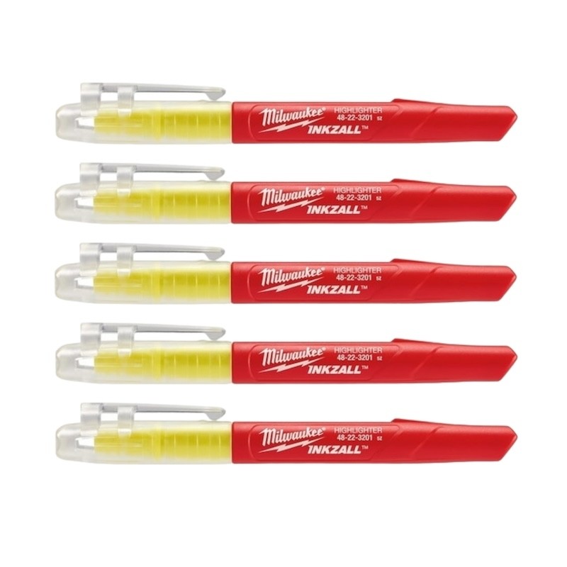 5-marqueurs-a-pointe-fine-inkzall-milwaukee