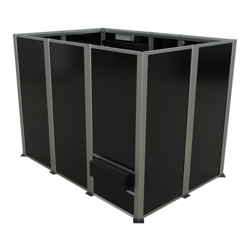 cabine-de-soudage-laser-classe-4-4x3m-avec-porte-coulissante-vu-derriere