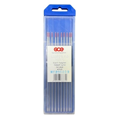 electrode-tungstene-thorie-2%-rouge-diam-4,0x150mm-x10