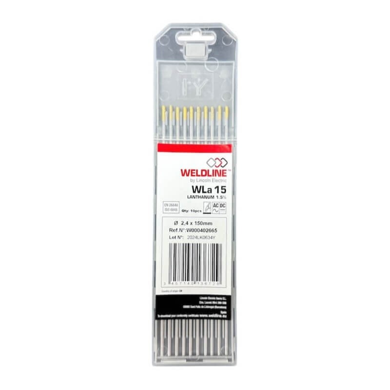 electrode-tungstene-jaune-lanthane-1,5-diametre-2,4mm-lincoln-electric