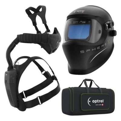 Pack cagoule Optrel sphereX CLT avec système respiratoire Swiss Air