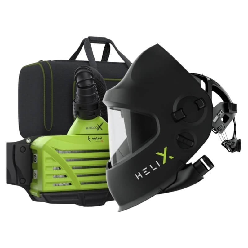 Pack cagoule ventilée Optrel Helix Pure Air CLT avec e3000X ATEX