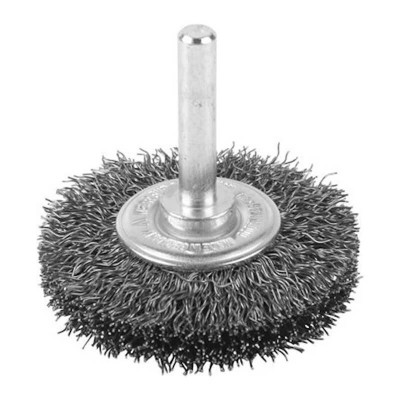 Brosse circulaire fils ondulés pour meuleuse droite S6 50x11mm (x3) - 4932501703