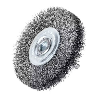 Brosse circulaire fils ondulés pour meuleuse droite S6 60x13mm (x3) - 4932501705