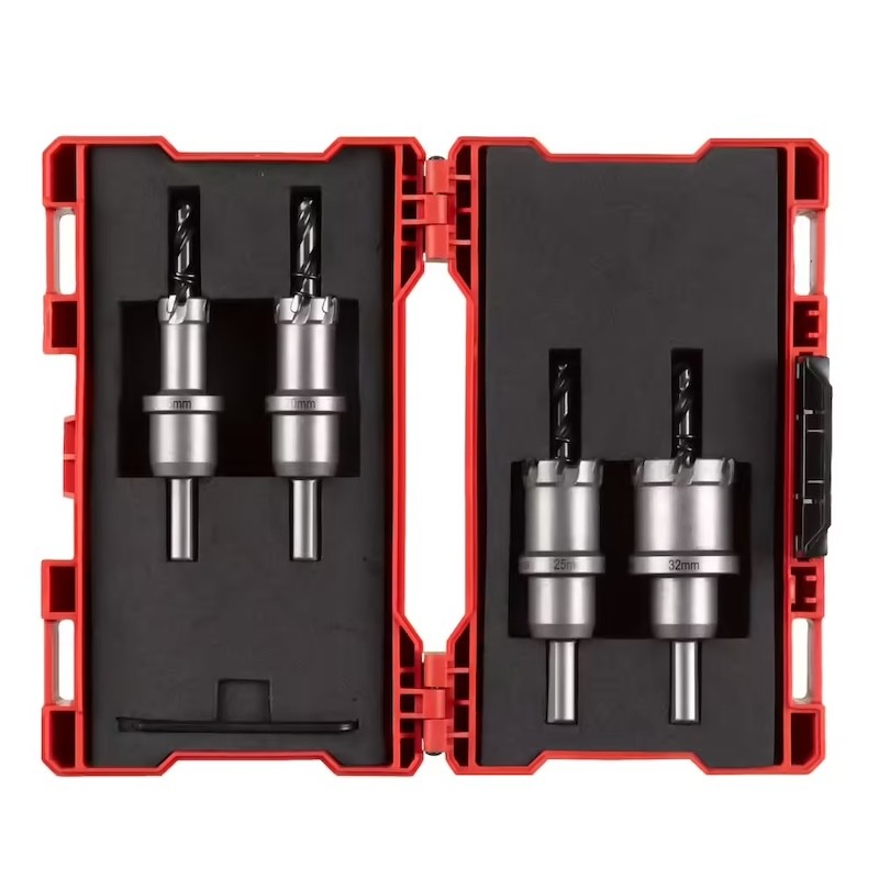 Set de 4 scies cloches TCT carbure Milwaukee 16 à 32 mm - 4932479058