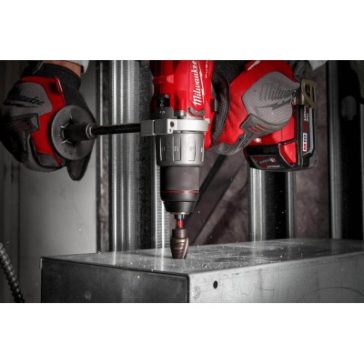 Coffret 3 forets étagés SHOCKWAVE Milwaukee - 48899266 en utilisation