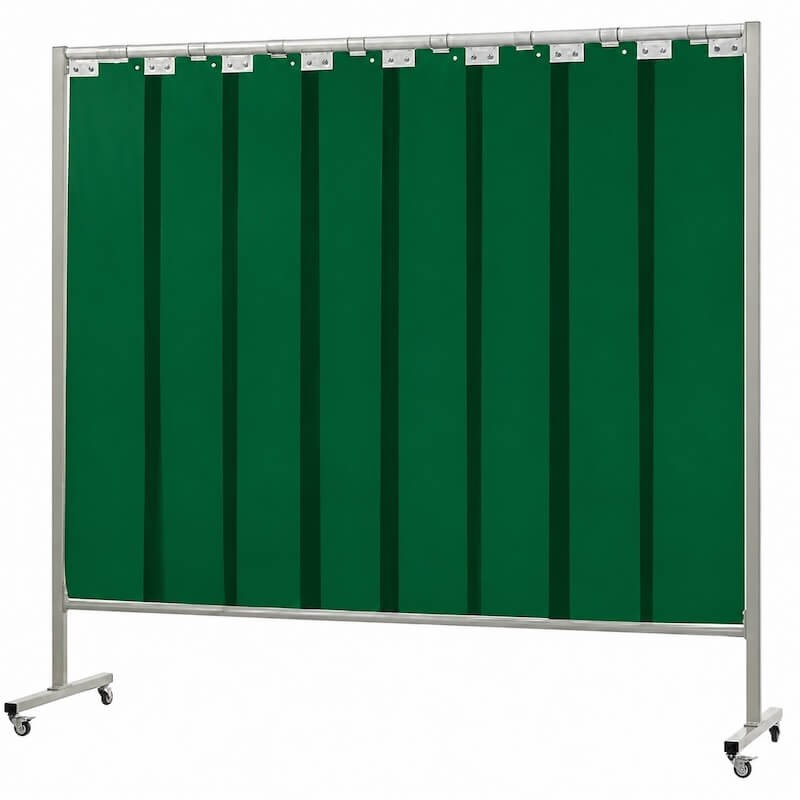 Écran de soudure à lanières CEPRO Omnium Vert-9 215 x 200 cm