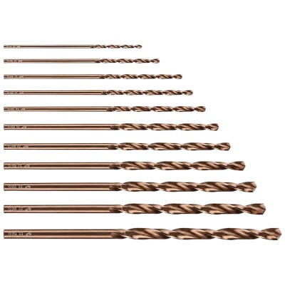 Foret métaux MILWAUKEE Rectifiés HSS-COBALT Ø2 à 13mm